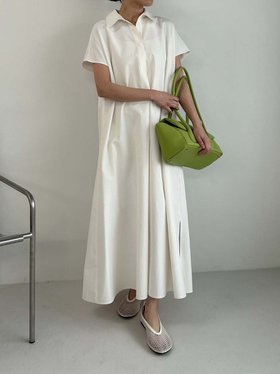 【ミラオーウェン/Mila Owen】のスキッパーカラーAラインワンピース 人気、トレンドファッション・服の通販 founy(ファニー) ファッション Fashion レディースファッション WOMEN ワンピース Dress Aラインワンピース A-line Dress なめらか Smooth インナー Inner スキッパー Skipper ドレープ Drape フレア Flare ルーズ Loose ワイド Wide |ID:prp329100004527249