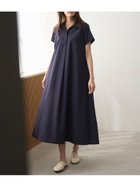 【ミラオーウェン/Mila Owen】のスキッパーカラーAラインワンピース 人気、トレンドファッション・服の通販 founy(ファニー) ファッション Fashion レディースファッション WOMEN ワンピース Dress Aラインワンピース A-line Dress なめらか Smooth インナー Inner スキッパー Skipper ドレープ Drape フレア Flare ルーズ Loose ワイド Wide thumbnail NVY[089]|ID: prp329100004527249 ipo3291000000032091564