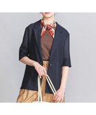 【ビューティ&ユース ユナイテッドアローズ/BEAUTY&YOUTH / UNITED ARROWS】の【WEB限定】メッシュ ハーフスリーブジャケット -ウォッシャブル- NAVY|ID:prp329100004527269
