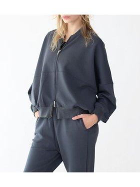 【ラシュッド/LASUD】のダンボールジャージーダブルジップブルゾン 人気、トレンドファッション・服の通販 founy(ファニー) ファッション Fashion レディースファッション WOMEN アウター Coat Outerwear ブルゾン Blouson/Jackets おすすめ Recommend なめらか Smooth コラボ Collaboration ストレッチ Stretch ダブル Double フィット Fit ブルゾン Blouson エレガント 上品 Elegant |ID:prp329100004527273