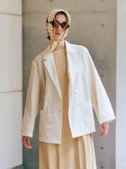 【ミラオーウェン/Mila Owen】の【セットアップ対応】ストレッチシアーダブルジャケット 人気、トレンドファッション・服の通販 founy(ファニー) 雑誌掲載アイテム Magazine Items ファッション雑誌 Fashion Magazines ヴェリィ VERY ファッション Fashion レディースファッション WOMEN アウター Coat Outerwear ジャケット Jackets ジャケット Jacket スタイリッシュ Stylish ストレッチ Stretch セットアップ Set Up 雑誌 Magazine トレンド Trend 6月号 June Issue おすすめ Recommend thumbnail IVR[003]|ID: prp329100004527281 ipo3291000000032015871