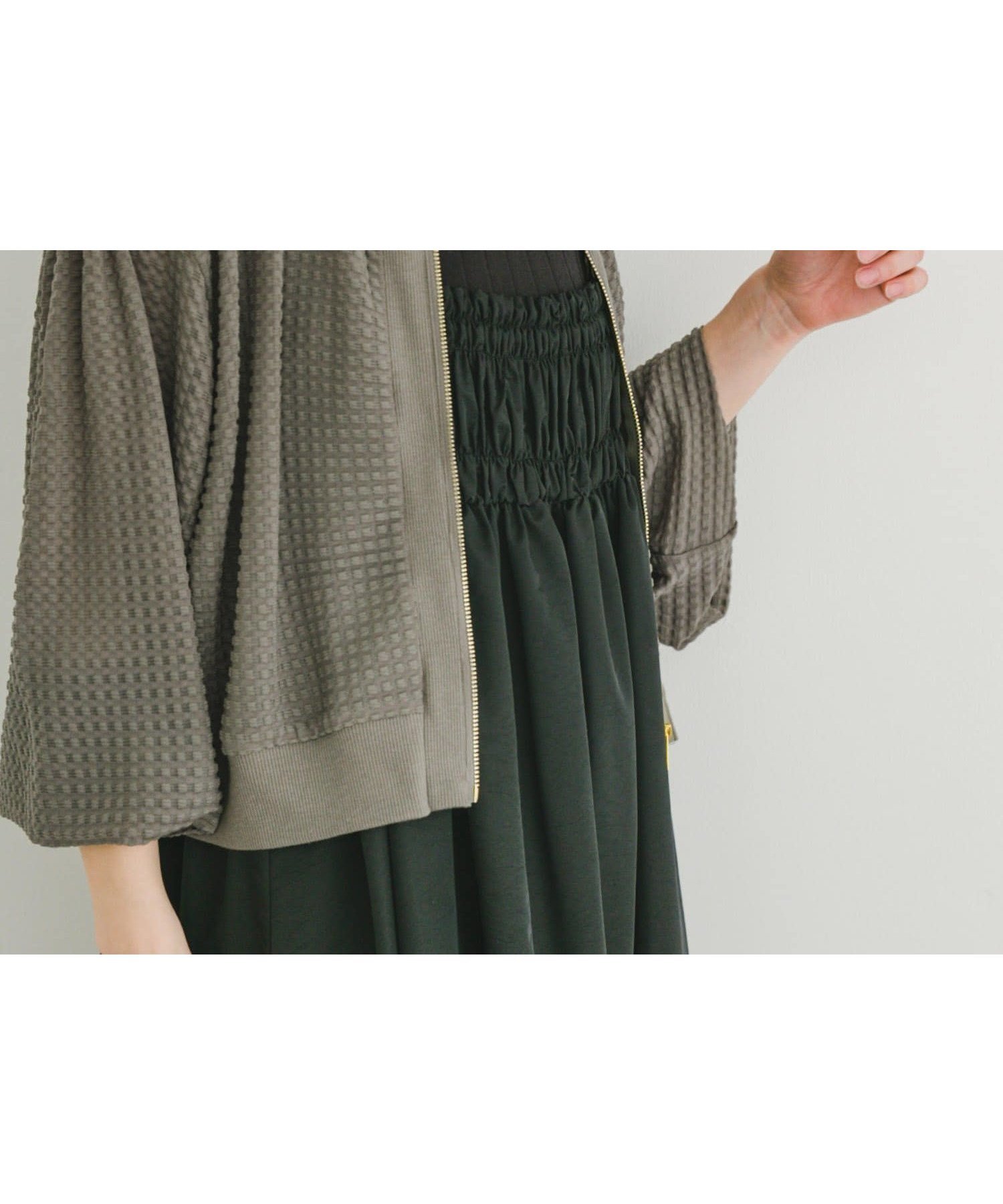 【その他のブランド/Other】のポコポコシアーブルゾン インテリア・キッズ・メンズ・レディースファッション・服の通販 founy(ファニー) 　ファッション　Fashion　レディースファッション　WOMEN　アウター　Coat Outerwear　ブルゾン　Blouson/Jackets　2025年　2025　2025春夏・S/S　Ss,Spring/Summer,2025　おすすめ　Recommend　トレンド　Trend　リラックス　Relax　エレガント 上品　Elegant　今季　This Season　夏　Summer　S/S・春夏　Ss・Spring/Summer　KHK|ID: prp329100004527302 ipo3291000000032015973