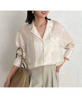 【アニュアンス/anuans】のシアーテーラードシャツ 人気、トレンドファッション・服の通販 founy(ファニー) ファッション Fashion レディースファッション Ladies' Fashion Online トップス・カットソー Tops/Tshirt シャツ/ブラウス Shirts/Blouses おすすめ Recommend アクセサリー Accessories インナー Inner 夏 Summer 春 Spring S/S・春夏 Ss・Spring/Summer |ID:prp329100004527320