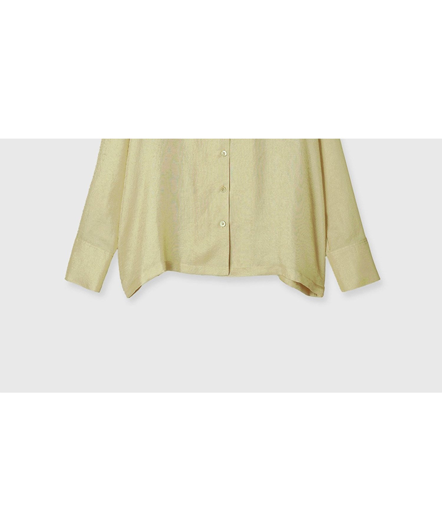 【アニュアンス/anuans】のシアーテーラードシャツ インテリア・キッズ・メンズ・レディースファッション・服の通販 founy(ファニー) 　ファッション　Fashion　レディースファッション　Ladies' Fashion Online　トップス・カットソー　Tops/Tshirt　シャツ/ブラウス　Shirts/Blouses　おすすめ　Recommend　アクセサリー　Accessories　インナー　Inner　夏　Summer　春　Spring　S/S・春夏　Ss・Spring/Summer　SAGE GREEN|ID: prp329100004527320 ipo3291000000032584074