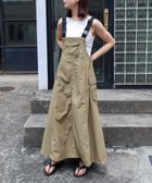 【アンドミー/andme】の接触冷感 UV ナイロン ジャンパースカートワンピース ANME アンメ 人気、トレンドファッション・服の通販 founy(ファニー) ファッション Fashion レディースファッション Fashion for Women スカート Skirts おすすめ Recommended / Our Picks ジップ Zip, Zipper フレア Flare, Flared フロント Front, Front Design ポケット Pocket, Pocket Detail ラップ Wrap, Wrap Design 別注 Limited Edition, Custom Order thumbnail ライトカーキ|ID: prp329100004527322 ipo3291000000033207254