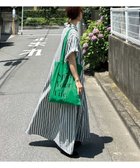 【コーナーズ/CORNERS】の【CORNERS by KR】サイドギャザーシャツワンピース ブラック×ホワイト|ID: prp329100004527329 ipo3291000000032016090