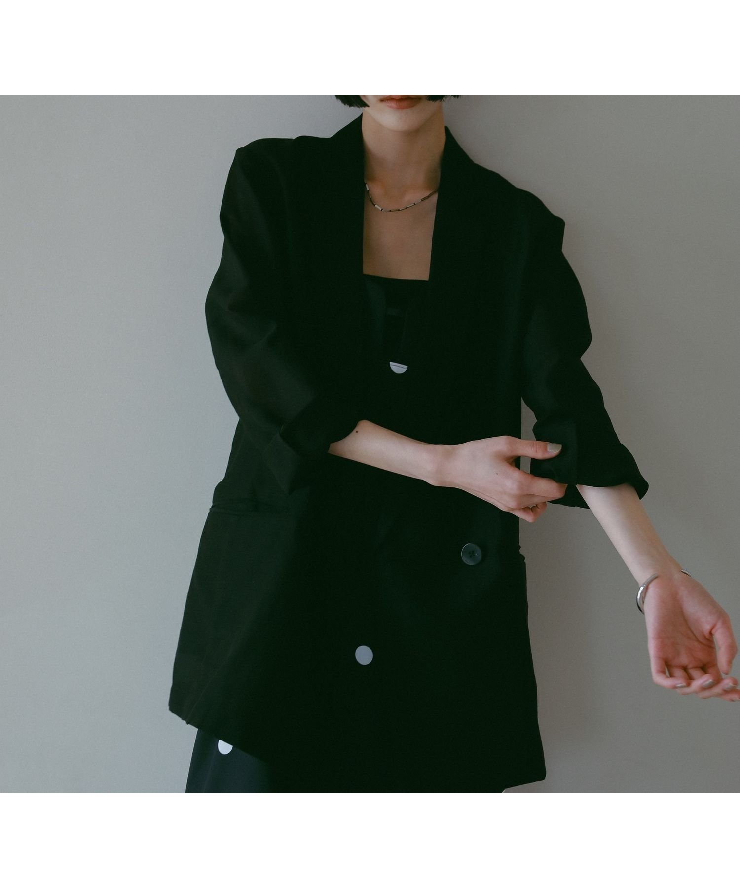 【その他のブランド/Other】のシアーWジャケット インテリア・キッズ・メンズ・レディースファッション・服の通販 founy(ファニー) 　ファッション　Fashion　レディースファッション　Fashion for Women　アウター　Coat / Outerwear Collection　レディースジャケット・軽アウター　Jackets　インナー　Innerwear　シアー　Sheer, See-Through　ジャケット　Jacket, Outerwear　タンク　Tank Top, Sleeveless Top　デニム　Denim, Jeans Material　エレガント 上品　Elegant　夏　Summer　ブラック09|ID: prp329100004527351 ipo3291000000032647083