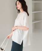 【エルーラ/Elura】のサラサラリラクシーTブラウス/321530 ホワイト02|ID: prp329100004527353 ipo3291000000032652164