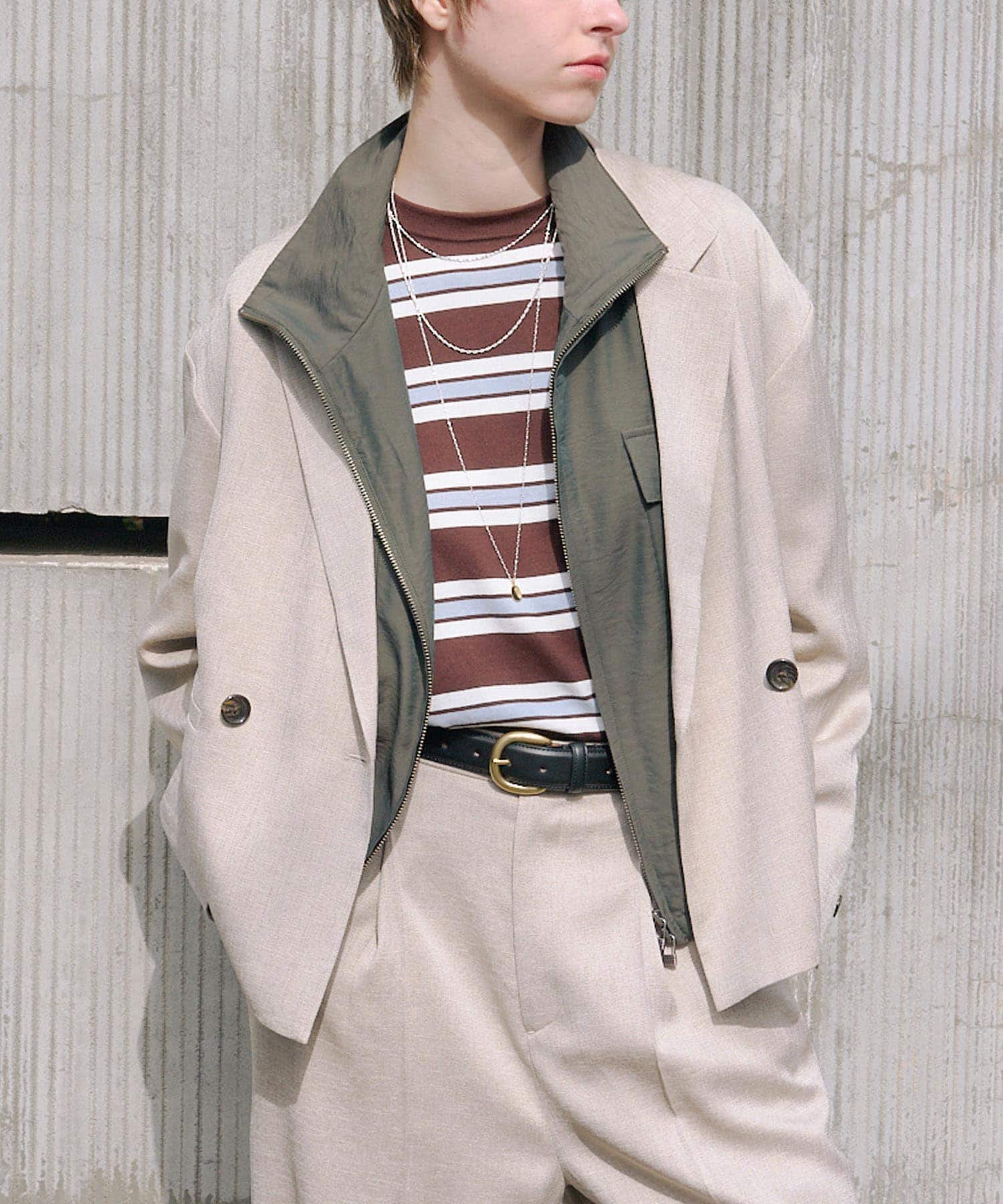 【アーバンリサーチ/URBAN RESEARCH】の『UR TECH DRYLUXE』ツイードジャケット インテリア・キッズ・メンズ・レディースファッション・服の通販 founy(ファニー) 　ファッション　Fashion　レディースファッション　WOMEN　アウター　Coat Outerwear　ジャケット　Jackets　2025年　2025　2025春夏・S/S　Ss,Spring/Summer,2025　おすすめ　Recommend　ジャケット　Jacket　セットアップ　Set Up　ツイード　Tweed　ルーズ　Loose　ロールアップ　Roll Up　エレガント 上品　Elegant　吸水　Water Absorption　夏　Summer　春　Spring　S/S・春夏　Ss・Spring/Summer　BEIGE|ID: prp329100004527375 ipo3291000000032016267