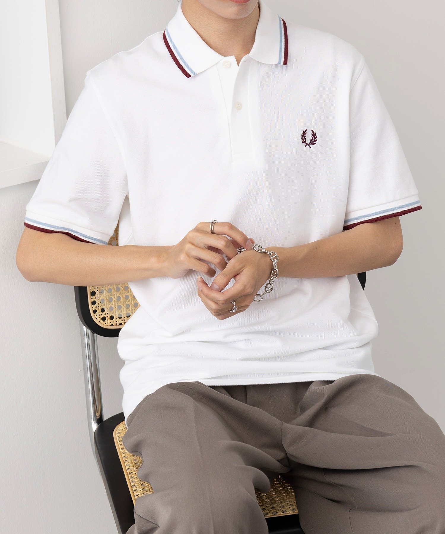 【その他のブランド/Other】のFRED PERRY/TWIN TIPPED FRED PERRY SHIRT M12 Made in England インテリア・キッズ・メンズ・レディースファッション・服の通販 founy(ファニー) 　ファッション　Fashion　レディースファッション　Fashion for Women　トップス・カットソー　Cut & Sew Tops　シャツ・ブラウス・オフィスカジュアル　Elegant Blouses & Button-Ups　アクセサリー　Fashion Accessories　カーゴパンツ　Cargo Pants, Utility Pants　サングラス　Sunglasses, Shades　サンダル　Sandals, Summer Shoes　シンプル　Simple, Minimal　スニーカー　Sneakers, Trainers　スラックス　Slacks, Dress Pants　セットアップ　Set-Up, Coordinated Outfit　トレンド　Trend, Trending Now　定番　Standard, Basic Item　人気　Popular, Best Seller　ハーフ　Half, Half-Length　プリーツ　Pleats, Pleated　ポロシャツ　Polo Shirt, Collared Tee　モッズコート　Mods Coat, Military Parka　再入荷　Restock / Back in Stock　ビジネス 仕事 通勤　Business / Work / Commuting　WHT2|ID: prp329100004527376 ipo3291000000032673108