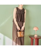 【フリークスストア/FREAK'S STORE】のマルチウェイ フリルリボン セット ノースリーブワンピース【限定展開】 25SS ブラウン|ID: prp329100004527382 ipo3291000000032300433