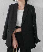 【ラナン/Ranan】のRanan/【セットアップ対応】テーラードジャケット 人気、トレンドファッション・服の通販 founy(ファニー) ファッション Fashion レディースファッション WOMEN アウター Coat Outerwear ジャケット Jackets テーラードジャケット Tailored Jackets ウォッシャブル Washable スタンダード Standard ストレッチ Stretch スリット Slit スーツ Suit セットアップ Set Up デスク Desk フラップ Flap ポケット Pocket 入学式 Entrance Ceremony 卒業式 Graduation Ceremony 定番 Standard 結婚式 Wedding Ceremony thumbnail ブラック|ID: prp329100004527387 ipo3291000000032261990
