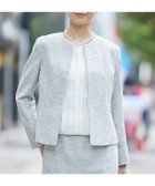 【インディヴィ/INDIVI】の春SALE!【洗える】ストレッチツィードジャケット ブラック|ID: prp329100004527390 ipo3291000000032016333