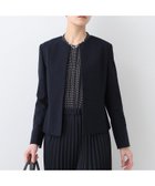 【インディヴィ/INDIVI】の春SALE!【洗える】ストレッチツィードジャケット ネイビー|ID: prp329100004527390 ipo3291000000032016334