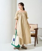 【フリークスストア/FREAK'S STORE】のインド 2WAY オフショルダー 前開き 半袖 ワンピース【限定展開】 25SS ナチュラル|ID: prp329100004527391 ipo3291000000032089794