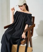 【フリークスストア/FREAK'S STORE】のインド 2WAY オフショルダー 前開き 半袖 ワンピース【限定展開】 25SS ブラック|ID: prp329100004527391 ipo3291000000032089796