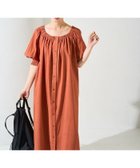 【フリークスストア/FREAK'S STORE】のインド 2WAY オフショルダー 前開き 半袖 ワンピース【限定展開】 25SS オレンジ|ID: prp329100004527391 ipo3291000000032089797