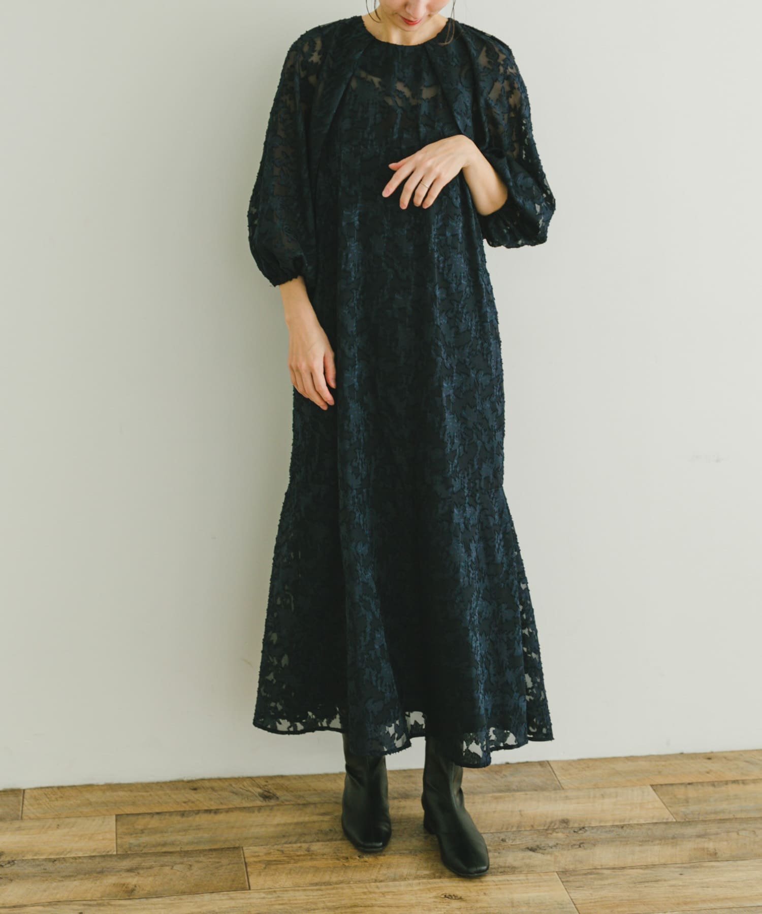 【その他のブランド/Other】のシアージャガードワンピース インテリア・キッズ・メンズ・レディースファッション・服の通販 founy(ファニー) 　ファッション　Fashion　レディースファッション　WOMEN　ワンピース　Dress　2025年　2025　2025春夏・S/S　Ss,Spring/Summer,2025　おすすめ　Recommend　インナー　Inner　シアー　Sheer　セレモニー　Ceremony　タートル　Turtle　ホリデーシーズン　Holiday　ロング　Long　夏　Summer　S/S・春夏　Ss・Spring/Summer　BLU|ID: prp329100004527394 ipo3291000000032016353