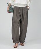 【バビロン/BABYLONE / KIDS】のコットンナイロンタックパンツ ダークグレー17|ID: prp329100004527404 ipo3291000000032560516