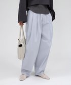 【バビロン/BABYLONE / KIDS】のコットンナイロンタックパンツ サックス85|ID: prp329100004527404 ipo3291000000032560523
