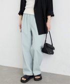 【ジャーナルスタンダード/JOURNAL STANDARD】の《追加3》【撥水/接触冷感/洗える/UVカット】リネンナイロンストレッチワイドパンツ 人気、トレンドファッション・服の通販 founy(ファニー) ファッション Fashion レディースファッション WOMEN パンツ Pants 2025年 2025 2025春夏・S/S Ss,Spring/Summer,2025 洗える Washable thumbnail サックスブルー|ID: prp329100004527413 ipo3291000000032216793