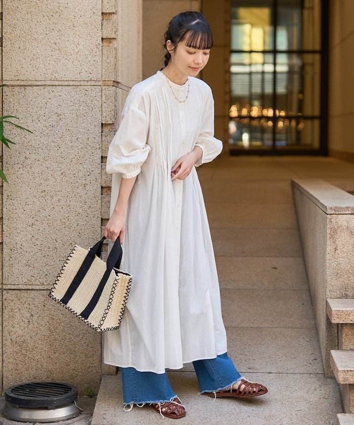 【フリークスストア/FREAK'S STORE】のインド ピンタックワンピース/バンドカラー シャツワンピース 25SS インテリア・キッズ・メンズ・レディースファッション・服の通販 founy(ファニー) https://founy.com/ ファッション Fashion レディースファッション Ladies' Fashion Online ワンピース Dress シャツワンピース Shirt Dresses インド India ヴィンテージ Vintage キャミソール Camisole フロント Front 楽ちん Easy S/S・春夏 Ss・Spring/Summer おすすめ Recommend 夏 Summer 2025年 2025 2025春夏・S/S Ss,Spring/Summer,2025 |ID: prp329100004527428 ipo3291000000032531154