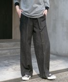 【アーバンリサーチ ドアーズ/URBAN RESEARCH DOORS】のFORK SPOON 綿麻デニムパンツ BLACK|ID: prp329100004527429 ipo3291000000032016501