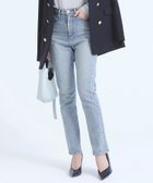 【アニュアンス/anuans】のSlim straight denim 人気、トレンドファッション・服の通販 founy(ファニー) ファッション Fashion レディースファッション Ladies' Fashion Online デニム Denim ベーシック Basic thumbnail LIGHT BLUE|ID: prp329100004527434 ipo3291000000032683214