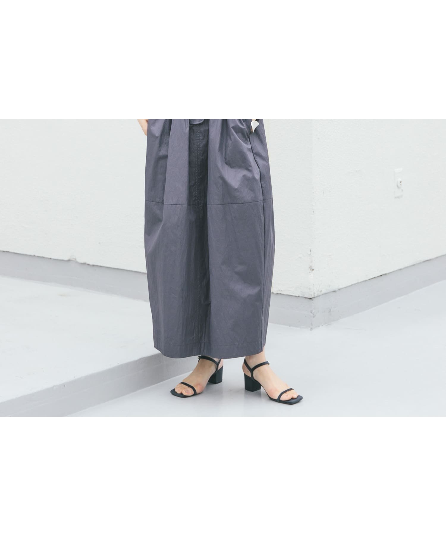 【ケービーエフ/KBF / URBAN RESEARCH】のミリタリージャンパースカート インテリア・キッズ・メンズ・レディースファッション・服の通販 founy(ファニー) 　ファッション　Fashion　レディースファッション　Ladies' Fashion Online　スカート　Skirt　2025年　2025　2025春夏・S/S　Ss,Spring/Summer,2025　インナー　Inner　シューズ　Shoes　タンク　Tank　フラット　Flat　ロング　Long　夏　Summer　春　Spring　S/S・春夏　Ss・Spring/Summer　CHARCOAL|ID: prp329100004527436 ipo3291000000032623825