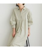 【アーバンリサーチ ロッソ/URBAN RESEARCH ROSSO】のF by ROSSO カラーストライプシャツワンピース BE×GREEN|ID: prp329100004527441 ipo3291000000032016547