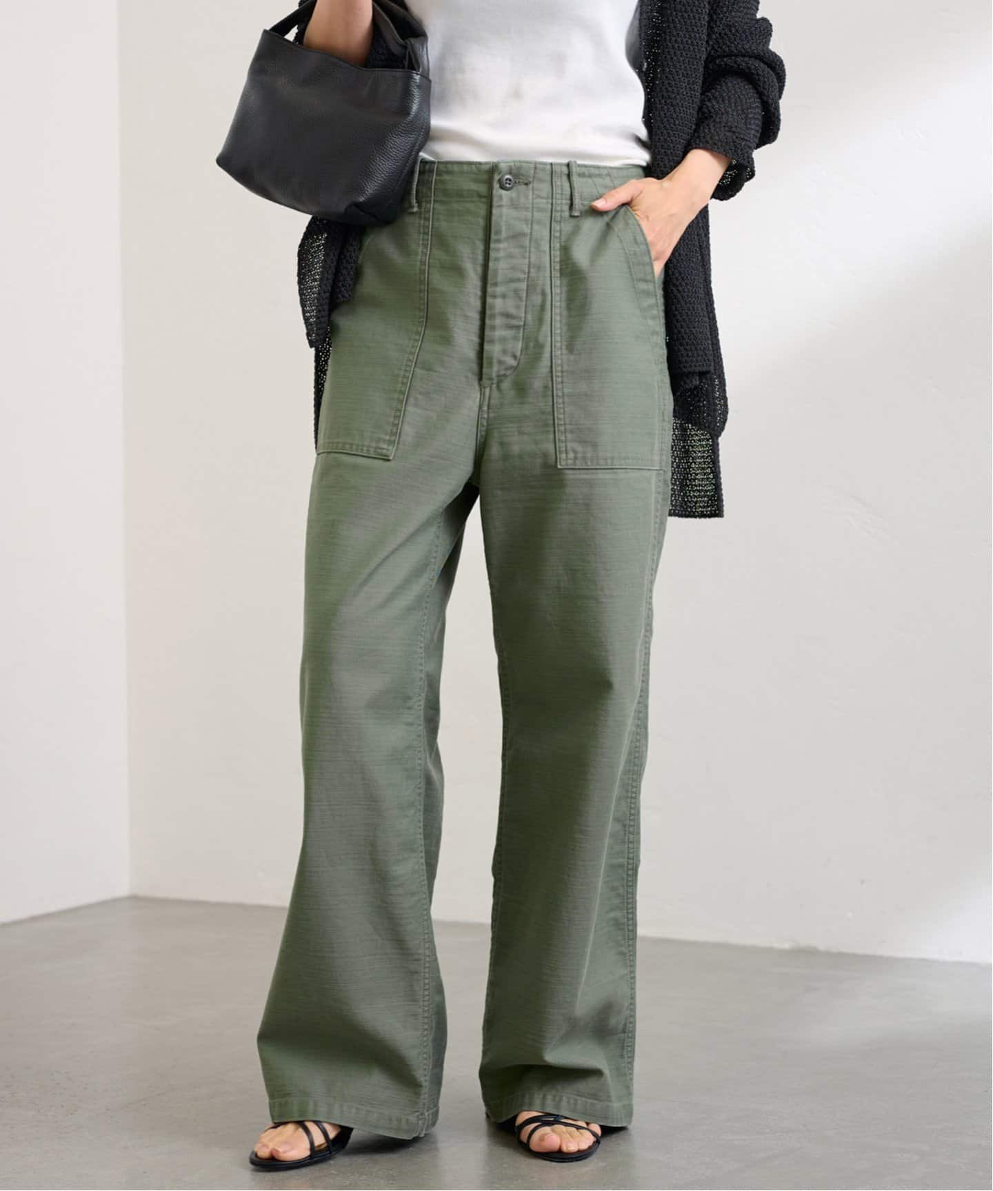 【フレームワーク/FRAMeWORK】の≪追加≫バックサテンベイカーパンツ 人気、トレンドファッション・服の通販 founy(ファニー) 　ファッション　Fashion　レディースファッション　WOMEN　パンツ　Pants　バッグ　Bag　サテン　Satin　シンプル　Simple　再入荷　Restock/Back In Stock/Re Arrival　 other-1|ID: prp329100004527443 ipo3291000000032016546