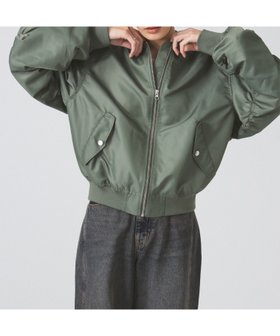 【ビームス ウイメン/BEAMS】の【6/12再値下げ】アーム ギャザー MA-1 ブルゾン 25SS ミリタリー 人気、トレンドファッション・服の通販 founy(ファニー) ファッション Fashion レディースファッション Ladies' Fashion Online アウター Coat Outerwear ブルゾン Blouson/Jackets MA-1 MA-1 2024年 2024 2024春夏・S/S Ss,Spring/Summer,2024 2025年 2025 2025春夏・S/S Ss,Spring/Summer,2025 おすすめ Recommend ギャザー Gather スラックス Slacks デニム Denim バランス Balance ブルゾン Blouson ポケット Pocket ミリタリー Military レース Race 夏 Summer 春 Spring S/S・春夏 Ss・Spring/Summer |ID:prp329100004527445