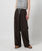 【ビューティ&ユース ユナイテッドアローズ/BEAUTY&YOUTH / UNITED ARROWS】のポプリン 2タック ラップパンツ -ウォッシャブル- DK.BROWN|ID: prp329100004527447 ipo3291000000032382831