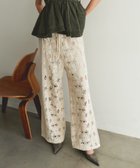 【メゾンスペシャル/MAISON SPECIAL】のMixed Lace Easy Pants WHT|ID: prp329100004527473 ipo3291000000032016657