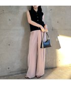 【アニュアンス/anuans】のツータックワイドパンツ 人気、トレンドファッション・服の通販 founy(ファニー) ファッション Fashion レディースファッション Ladies' Fashion Online パンツ Pants ジャージ Jersey スーツ Suit パイピング Piping フロント Front thumbnail PINK|ID: prp329100004527478 ipo3291000000032629065