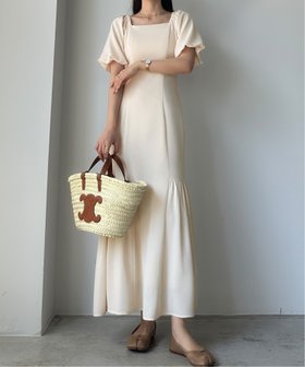【ジュノア/JUNOAH】のLouere マーメイドワンピース 人気、トレンドファッション・服の通販 founy(ファニー) ファッション Fashion レディースファッション WOMEN ワンピース Dress マーメイド Mermaid |ID:prp329100004527481