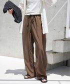 【スローブ イエナ/SLOBE IENA】の《追加》フィブリルリラックスパンツ 人気、トレンドファッション・服の通販 founy(ファニー) ファッション Fashion レディースファッション WOMEN パンツ Pants 2025年 2025 2025春夏・S/S Ss,Spring/Summer,2025 ポケット Pocket thumbnail ブラウン|ID: prp329100004527490 ipo3291000000032016741