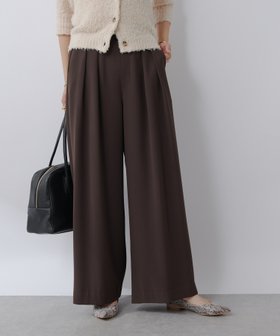 【リヴドロワ/RIVE DROITE】の【ウォッシャブル】タックワイドスラックス 人気、トレンドファッション・服の通販 founy(ファニー) ファッション Fashion レディースファッション Ladies' Fashion Online おすすめ Recommend ウォッシャブル Washable スラックス Slacks ビジネス 仕事 通勤 Business 秋 Autumn/Fall |ID:prp329100004527497