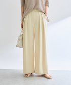 【リヴドロワ/RIVE DROITE】の【ウォッシャブル】タックワイドスラックス 人気、トレンドファッション・服の通販 founy(ファニー) ファッション Fashion レディースファッション Ladies' Fashion Online おすすめ Recommend ウォッシャブル Washable スラックス Slacks ビジネス 仕事 通勤 Business 秋 Autumn/Fall thumbnail イエロー|ID: prp329100004527497 ipo3291000000032571430