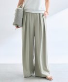 【リヴドロワ/RIVE DROITE】の【ウォッシャブル】タックワイドスラックス 人気、トレンドファッション・服の通販 founy(ファニー) ファッション Fashion レディースファッション Ladies' Fashion Online おすすめ Recommend ウォッシャブル Washable スラックス Slacks ビジネス 仕事 通勤 Business 秋 Autumn/Fall thumbnail カーキ|ID: prp329100004527497 ipo3291000000032571434