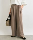 【リヴドロワ/RIVE DROITE】の【ウォッシャブル】タックワイドスラックス 人気、トレンドファッション・服の通販 founy(ファニー) ファッション Fashion レディースファッション Ladies' Fashion Online おすすめ Recommend ウォッシャブル Washable スラックス Slacks ビジネス 仕事 通勤 Business 秋 Autumn/Fall thumbnail モカ|ID: prp329100004527497 ipo3291000000032571435