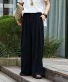 【リヴドロワ/RIVE DROITE】の【ウォッシャブル】タックワイドスラックス 人気、トレンドファッション・服の通販 founy(ファニー) ファッション Fashion レディースファッション Ladies' Fashion Online おすすめ Recommend ウォッシャブル Washable スラックス Slacks ビジネス 仕事 通勤 Business 秋 Autumn/Fall thumbnail ブラック|ID: prp329100004527497 ipo3291000000032571441