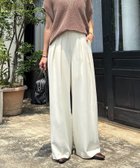 【リヴドロワ/RIVE DROITE】の【ウォッシャブル】タックワイドスラックス 人気、トレンドファッション・服の通販 founy(ファニー) ファッション Fashion レディースファッション Fashion for Women おすすめ Recommended / Our Picks ウォッシャブル Machine Washable スラックス Slacks, Dress Pants ビジネス 仕事 通勤 Business / Work / Commuting 秋 Autumn thumbnail アイボリー|ID: prp329100004527497 ipo3291000000033543839