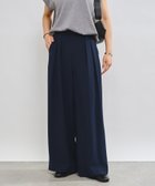 【リヴドロワ/RIVE DROITE】の【ウォッシャブル】タックワイドスラックス 人気、トレンドファッション・服の通販 founy(ファニー) ファッション Fashion レディースファッション Fashion for Women おすすめ Recommended / Our Picks ウォッシャブル Machine Washable スラックス Slacks, Dress Pants ビジネス 仕事 通勤 Business / Work / Commuting 秋 Autumn thumbnail ネイビー|ID: prp329100004527497 ipo3291000000033543847