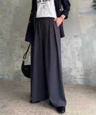 【リヴドロワ/RIVE DROITE】の【ウォッシャブル】タックワイドスラックス 人気、トレンドファッション・服の通販 founy(ファニー) ファッション Fashion レディースファッション Fashion for Women おすすめ Recommended / Our Picks ウォッシャブル Machine Washable スラックス Slacks, Dress Pants ビジネス 仕事 通勤 Business / Work / Commuting 秋 Autumn thumbnail チャコールグレー|ID: prp329100004527497 ipo3291000000033543854