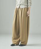 【カレンソロジー/Curensology】のフォールドロストパンツ キャメル54|ID: prp329100004527516 ipo3291000000032658042