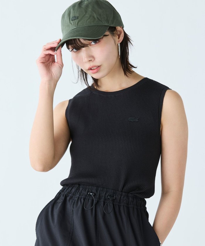 【ラコステ/LACOSTE】のUVカット クールマックスリブニットタンクトップ インテリア・キッズ・メンズ・レディースファッション・服の通販 founy(ファニー) https://founy.com/ ファッション Fashion レディースファッション Ladies' Fashion Online トップス・カットソー Tops/Tshirt ニット Knit Tops エレガント 上品 Elegant カーディガン Cardigan クール Cool スリム Slim フィット Fit ベーシック Basic リブニット Rib Knit ワンポイント One Point 夏 Summer 春 Spring S/S・春夏 Ss・Spring/Summer |ID: prp329100004527541 ipo3291000000032674377