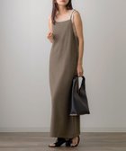 【その他のブランド/Other】のMIXツイルキャミソールワンピース ブラウン|ID: prp329100004527548 ipo3291000000032016977