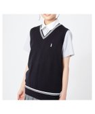 【イーストボーイ/EASTBOY】のベスト COOLMAX 12G ライン入り スクール 制服 通学 中学 高校 人気、トレンドファッション・服の通販 founy(ファニー) ファッション Fashion レディースファッション WOMEN アウター Coat Outerwear トップス・カットソー Tops/Tshirt ベスト/ジレ Gilets/Vests インナー Inner シルバー Silver バランス Balance ベスト Vest ポケット Pocket リボン Ribbon おすすめ Recommend thumbnail ネイビー|ID: prp329100004527550 ipo3291000000032067844