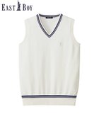 【イーストボーイ/EASTBOY】のベスト COOLMAX 12G ライン入り スクール 制服 通学 中学 高校 人気、トレンドファッション・服の通販 founy(ファニー) ファッション Fashion レディースファッション WOMEN アウター Coat Outerwear トップス・カットソー Tops/Tshirt ベスト/ジレ Gilets/Vests インナー Inner シルバー Silver バランス Balance ベスト Vest ポケット Pocket リボン Ribbon おすすめ Recommend thumbnail オフホワイト|ID: prp329100004527550 ipo3291000000032067852